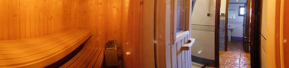 Sauna finlandesa gratuita en la zona de aguas o SPA