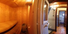 Sauna finlandesa gratis, en la zona SPA. Durante el tiempo de reserva es de uso exclusivo del cliente.